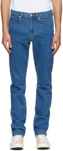 A.P.C. Indigo Middle Standard Jeans - A.P.C. Jean standard d'indigo - a.p.c. 인디고 중간 표준 청바지