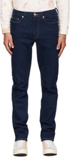 A.P.C. Indigo Middle Standard Jeans - A.P.C. Jean standard d'indigo - a.p.c. 인디고 중간 표준 청바지