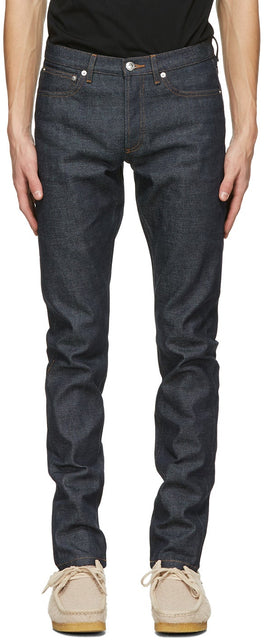 A.P.C. Indigo Petit New Standard Jeans - A.P.C. Indigo Petit Nouveau Jeans standard - a.p.c. 인디고 쁘띠 새로운 표준 청바지