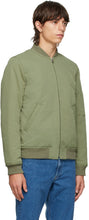 A.P.C. Khaki Gregoire Bomber Jacket