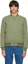 A.P.C. Khaki Gregoire Bomber Jacket - A.P.C. Kaki Gregoire Bomber Jacket - a.p.c. Khaki Gregoire 폭격기 재킷