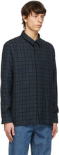 A.P.C. Navy Check Land Over Shirt