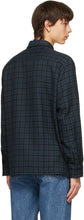 A.P.C. Navy Check Land Over Shirt