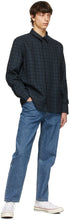 A.P.C. Navy Check Land Over Shirt