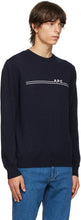 A.P.C. Navy Eponymous Sweater