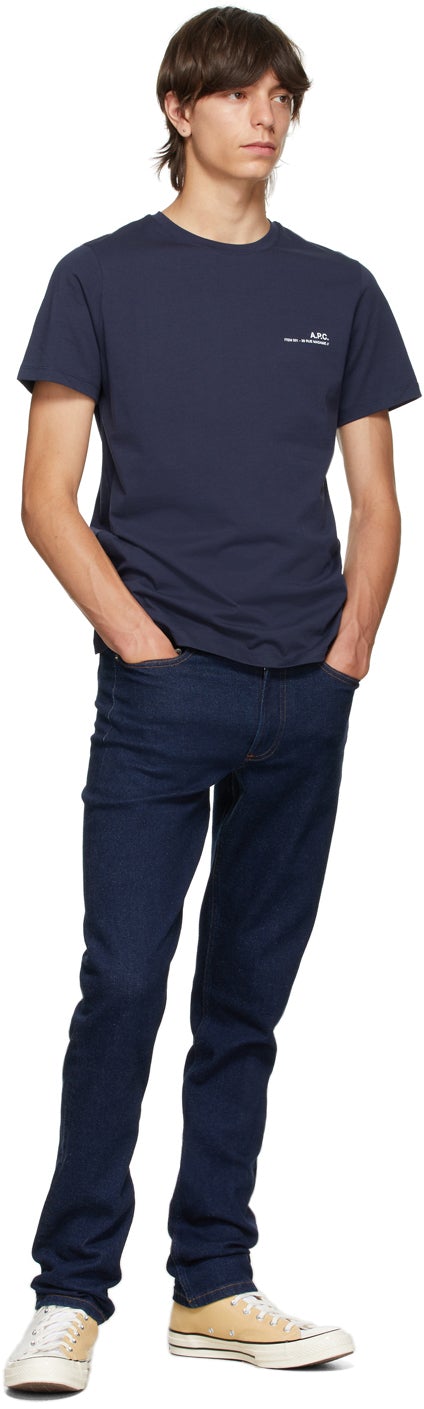 A.P.C. Navy Item T-Shirt