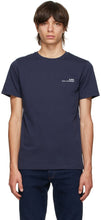 A.P.C. Navy Item T-Shirt - A.P.C. T-shirt Navy Article - a.p.c. 해군 항목 티셔츠
