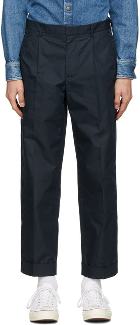 A.P.C. Navy Kirk Trousers - A.P.C. Pantalon Navy Kirk - a.p.c. 네이비 커크 바지