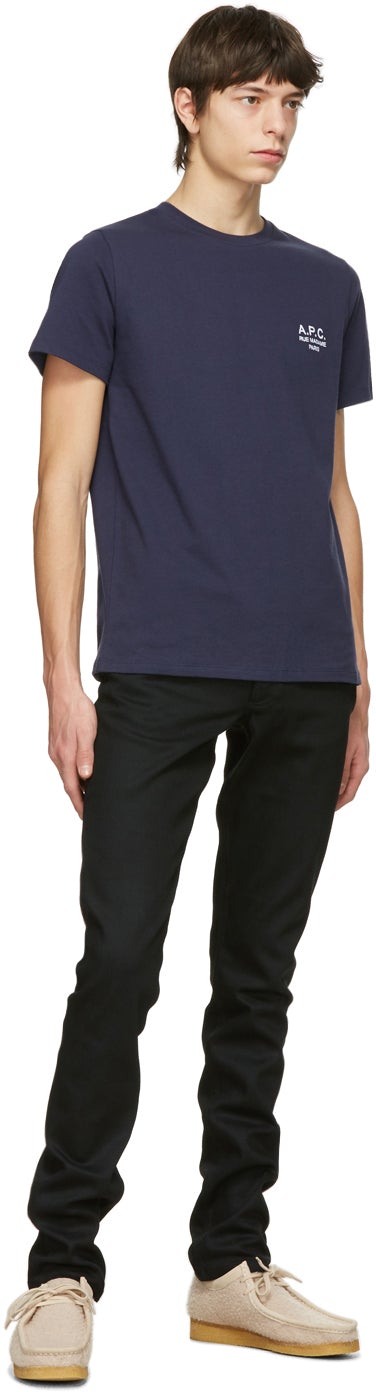 A.P.C. Navy Raymond T-Shirt
