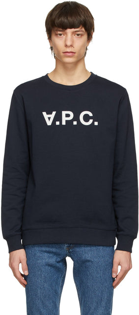 A.P.C. Navy VPC Sweatshirt - A.P.C. Sweat-shirt VPC NAVY - a.p.c. 네이비 VPC 스웨터