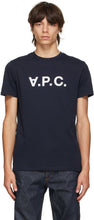 A.P.C. Navy V.P.C. T-Shirt - A.P.C. NAVY V.P.C. T-shirt - a.p.c. 네이비 V.P.C. 티셔츠