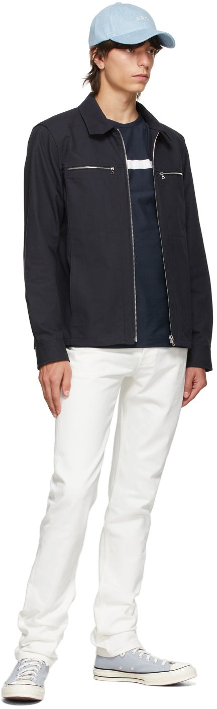 A.P.C. Navy Yukata T-Shirt