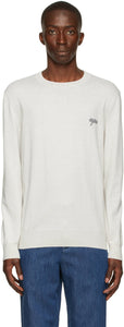 A.P.C. Off-White Otis Sweater - A.P.C. Pull otis blanc blanc - a.p.c. 오프 화이트 오티스 스웨터