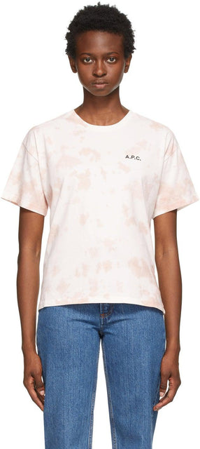 A.P.C. Pink Cassie T-Shirt - A.P.C. T-shirt rose Cassie - a.p.c. 핑크 카시 티셔츠