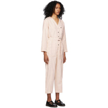 A.P.C. Pink Denim Gaelle Jumpsuit