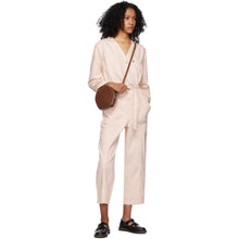 A.P.C. Pink Denim Gaelle Jumpsuit