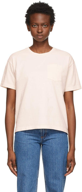 A.P.C. Pink Hope T-Shirt - A.P.C. T-shirt Rose Hope - a.p.c. 핑크 희망 티셔츠