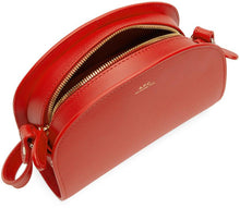 A.P.C. Red Mini Demi-Lune Bag