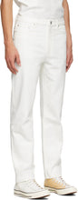 A.P.C. White Martin Denim Jeans