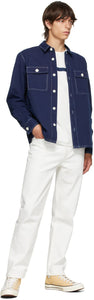 A.P.C. White Martin Denim Jeans
