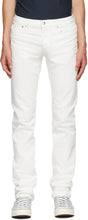 A.P.C. White Petit Standard Jeans - A.P.C. Jean Standard Petit Blanc - a.p.c. 흰색 쁘띠 표준 청바지