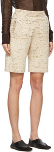 AURALEE Beige Super Fine Dyed Shorts