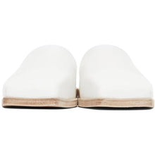 AURALEE White Foot The Coacher Edition Square Sandals