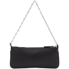 Abra Black Belt Baguette Bag