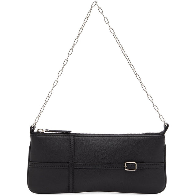 Abra Black Belt Baguette Bag - Abra Noir Ceinture Baguette Sac - Abra Black Belt Baguette Bag.