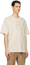 Acne Studios Beige Embroidered T-Shirt