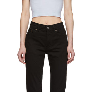 Acne Studios Black BlÃ¥ Konst Melk Jeans