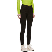 Acne Studios Black BlÃ¥ Konst Peg Jeans