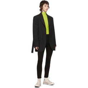 Acne Studios Black BlÃ¥ Konst Peg Jeans - Studios d'acné Black BLÃ ¥ KONST PEG Jean - 여드름 스튜디오 블랙 블레이 ¥ konst peag 청바지