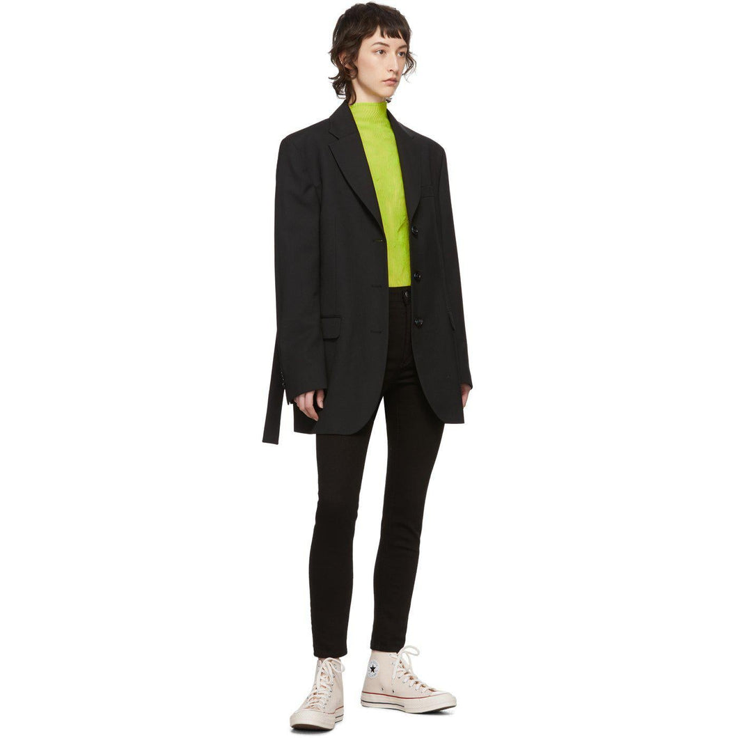 Acne Studios Black BlÃ¥ Konst Peg Jeans - Studios d'acné Black BLÃ ¥ KONST PEG Jean - 여드름 스튜디오 블랙 블레이 ¥ konst peag 청바지