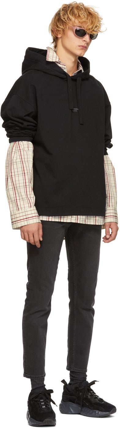 Acne Studios Black BlÃ¥ Konst River Jeans