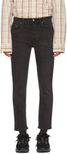 Acne Studios Black BlÃ¥ Konst River Jeans - ACNE STUDIOS NOIR BLÃ ¥ KONST RIVER JEANS - 여드름 스튜디오 블랙 블레이 ¥ konst 강 청바지