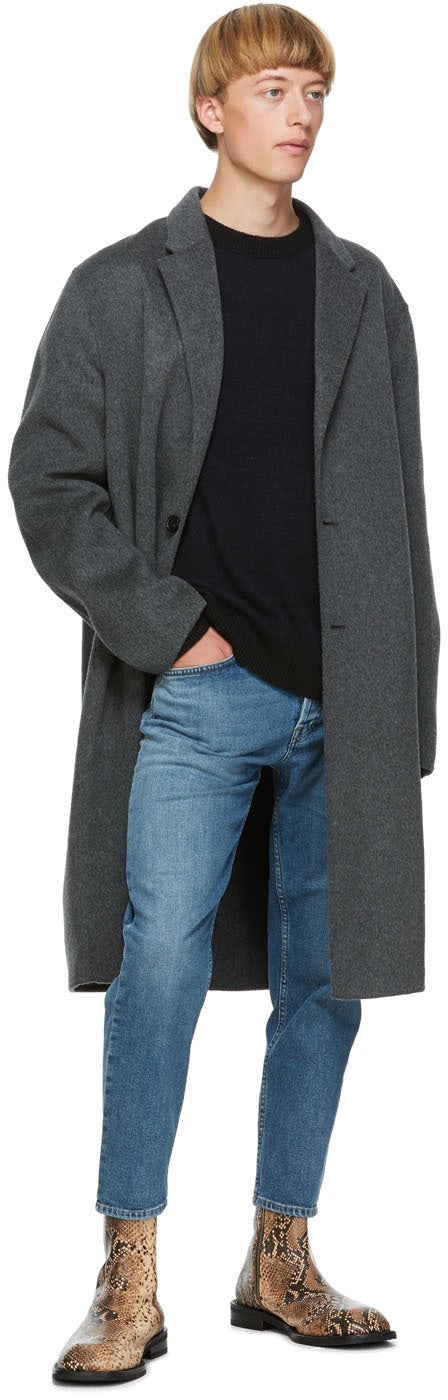 Acne Studios Black Cashmere Sweater
