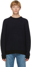 Acne Studios Black Cashmere Sweater - Pull en cachemire noir Studios acné - 여드름 스튜디오 블랙 캐시미어 스웨터