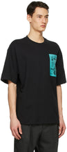 Acne Studios Black Dizonord Edition Printed T-Shirt