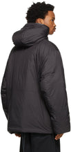 Acne Studios Black Down Hooded Jacket