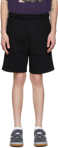 Acne Studios Black Fleece Shorts - Acné Studios Short en polaire noir - 여드름 스튜디오 블랙 플리스 반바지