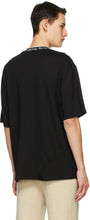 Acne Studios Black Jacquard Logo T-Shirt