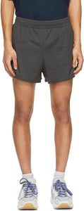 Acne Studios Black Jersey Running Shorts - Acné studios jersey noir short - 여드름 스튜디오 흑지 저지 달리기 반바지
