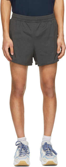 Acne Studios Black Jersey Running Shorts - Acné studios jersey noir short - 여드름 스튜디오 흑지 저지 달리기 반바지