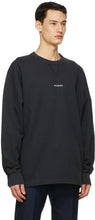 Acne Studios Black Logo Sweatshirt