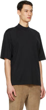 Acne Studios Black Mock Neck T-Shirt