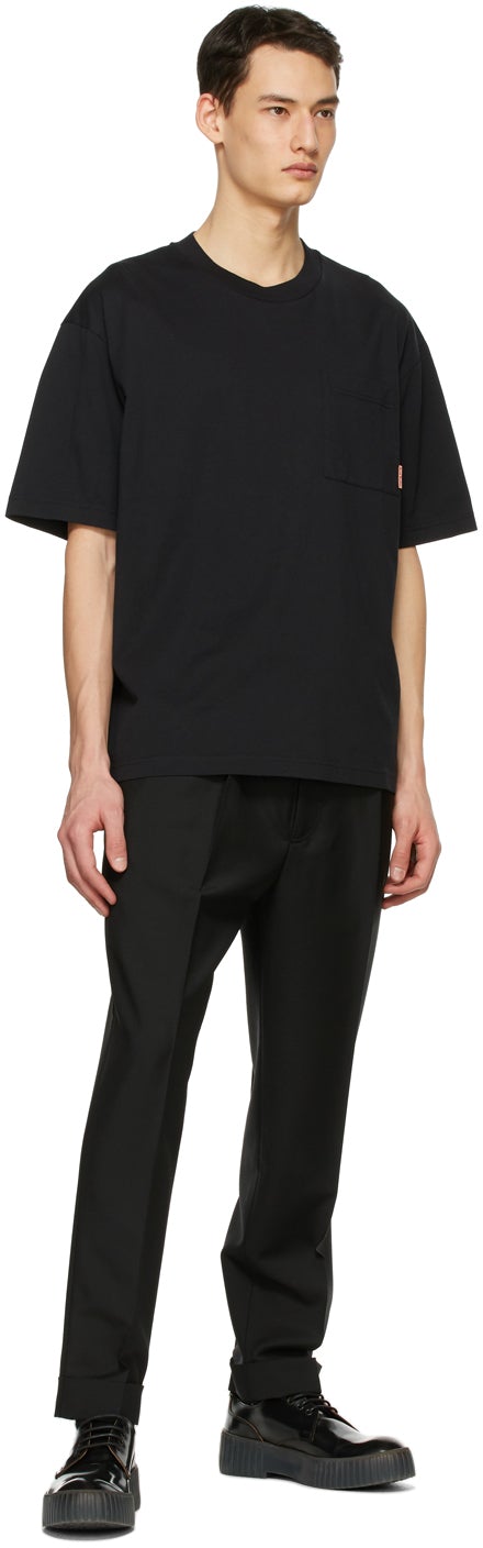 Acne Studios Black Pocket T-Shirt