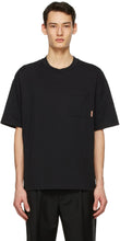 Acne Studios Black Pocket T-Shirt - T-shirt de poche noir Studios acné - 여드름 스튜디오 블랙 포켓 티셔츠