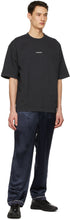 Acne Studios Black Printed T-Shirt