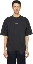 Acne Studios Black Printed T-Shirt - T-shirt imprimé noir Studios acné - 여드름 스튜디오 블랙 인쇄 티셔츠